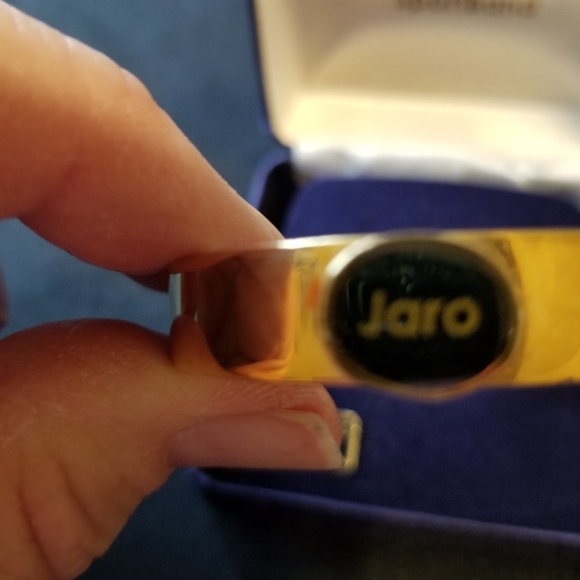 Jaro Genuine Copper 24k Gold Plated Copper Magnetic Sportband NIB - Picture 3 of 8